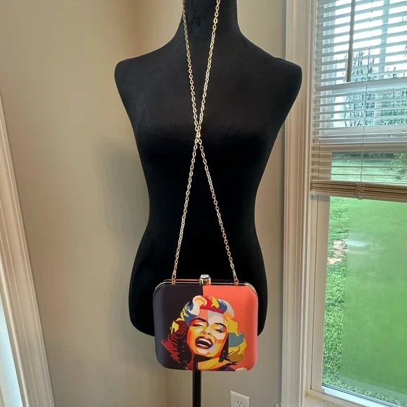 Colorful Pop Art Crossbody Bag - Picture 3 of 3